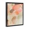 Stupell Industries Pink & Beige Abstraction Framed Floater Canvas Wall Art Design by Grace Popp